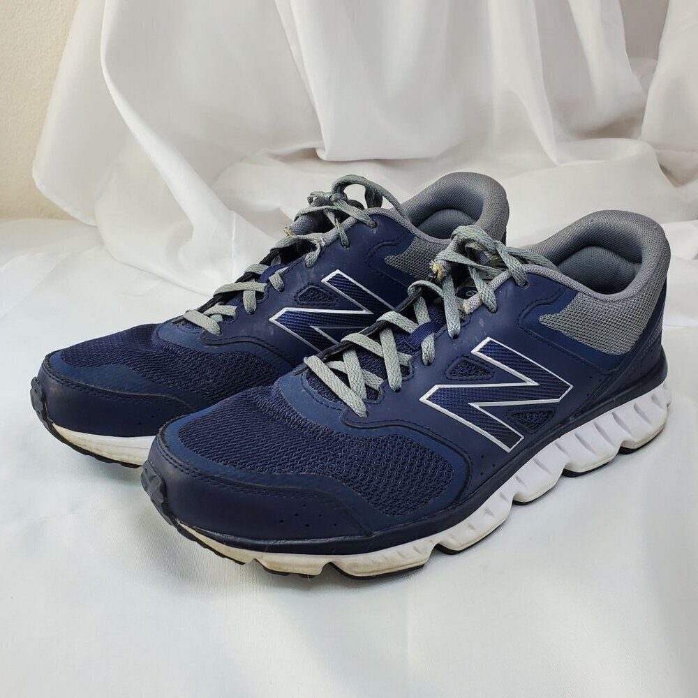 New Balance Mens 675 V3 Running Shoes Size 10.5 D Navy & Gray Acteva Midsole - Picture 9 of 10